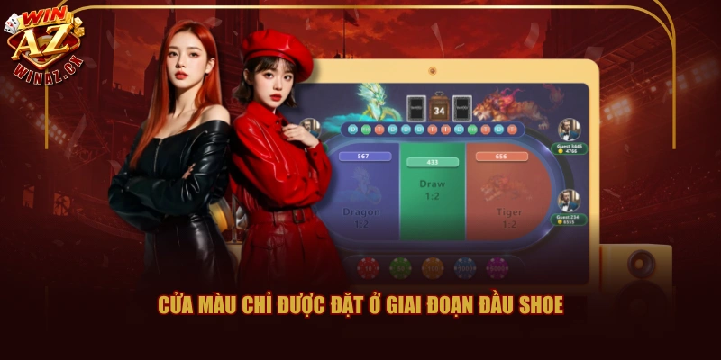 Chiến Thuật Game Bài Rồng Hổ WINAZ Tận Dụng RTP 96.27% 2 Cửa màu chỉ được đặt ở giai đoạn đầu shoe